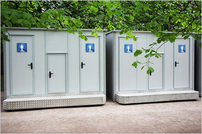 Аренда и обслуживание туалетных модулей-павильонов от компании Биоэкология